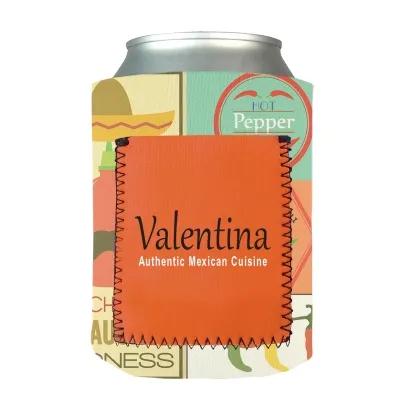 Custom Koozies Neoprene Can Cooler Pocket - 4 in