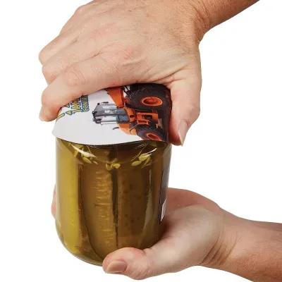 Jar Opener Neoprene Round Mouse Pad Dual Use - 5 in - product view 3