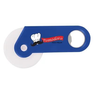 Pizza Cutter with Bottle Opener - 5.25 in