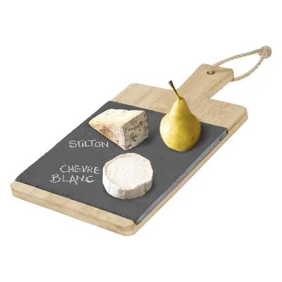 Bamboo and Slate Charcuterie Cutting Board - 6 x 13 in - product view 2