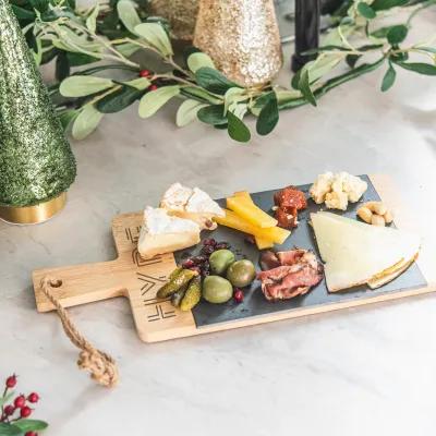 Bamboo and Slate Charcuterie Cutting Board - 6 x 13 in - product view 5
