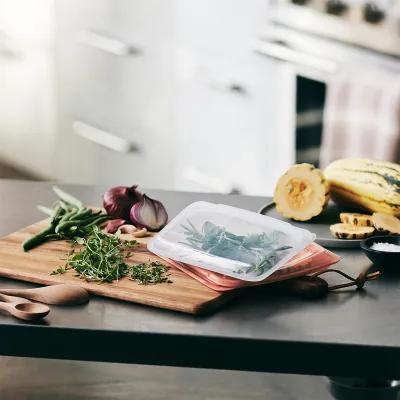 Stasher Silicone Snack Bag Reusable - 7.5 x 4.5 in - product view 4
