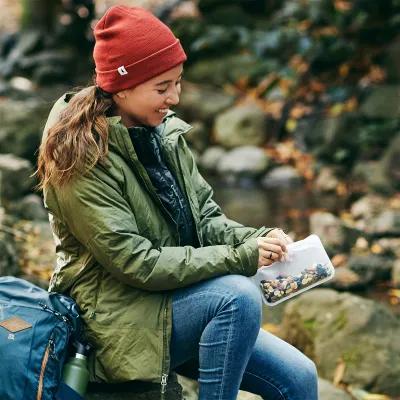 Stasher Silicone Snack Bag Reusable - 7.5 x 4.5 in - product view 6