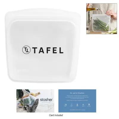 Stasher Silicone Sandwich Bag Reusable - 7.5 x 7 in