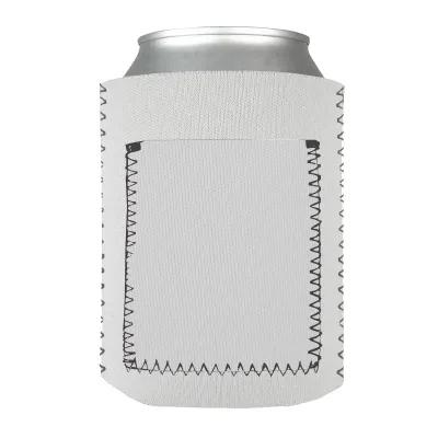 Custom Koozie with Storage Pocket - 4 in - product view 2
