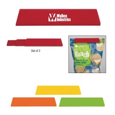 Bag Clip Set 3-Piece Nestable Food Storage - 6 in