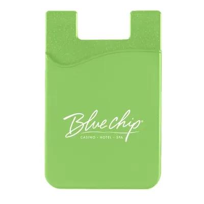 Phone Wallet Silicone Adhesive Card Holder - 3.38 in - product view 10