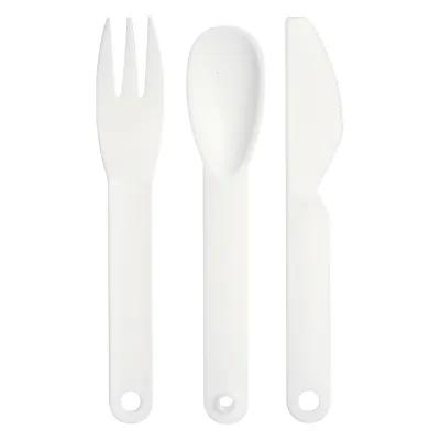 Reusable Utensil Kit with Stainless Steel Straw - 6.75 in - product view 4