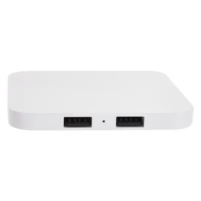 2-Port USB Hub with Wireless Charging Pad - 3.25 in - product view 5