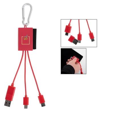5-in-1 Charging Cable with Screen Cleaner - 6 in