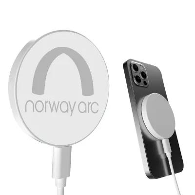 Magnetic Disc Wireless Charger Fast Charging - 2.3 in - product view 3