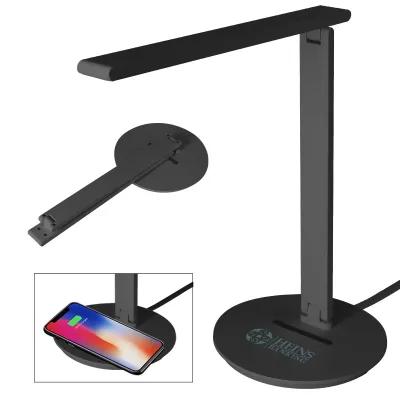 Desktop Wireless Charger with LED Book Light - 10 in