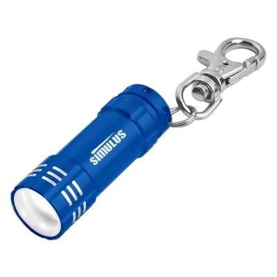 LED Flashlight with Key Clip - 2 in