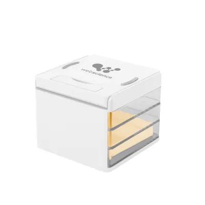 Wireless Charging Storage Cube with Drawers - 3¼ in - product view 2