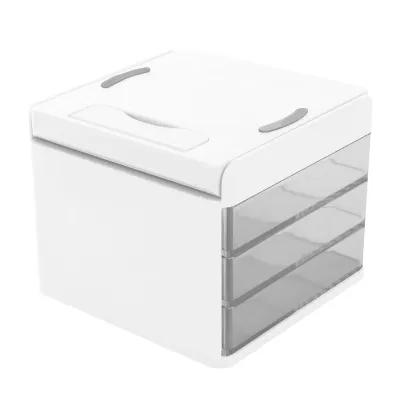 Wireless Charging Storage Cube with Drawers - 3¼ in - product view 3
