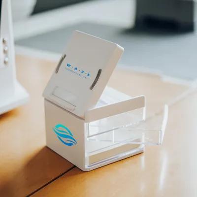 Wireless Charging Storage Cube with Drawers - 3¼ in - product view 4