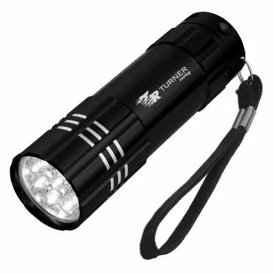 Aluminum LED Flashlight with 9 LEDs - 3½ in