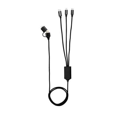 4-in-1 Charging Cable with LED Light - 3 ft - product view 2