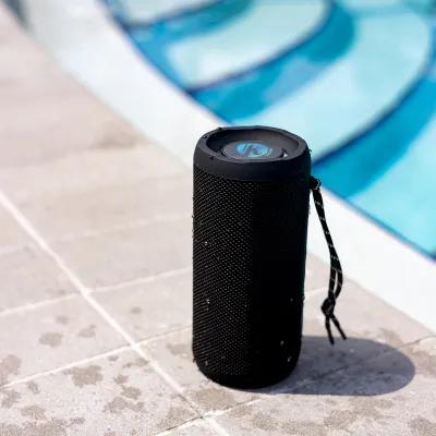 Waterproof Speaker with Light Show - 3 x 6½ in - product view 3