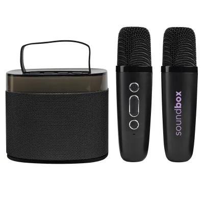 Karaoke Set Mini Speaker Dual Microphones - product view 2