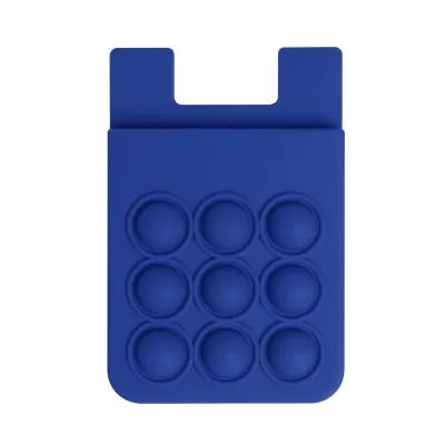 Phone Wallet Push Pop Stress Relief Silicone - product view 2