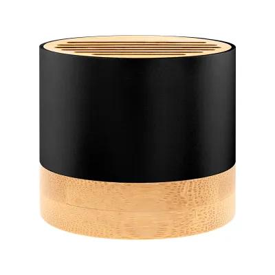 Wireless Speaker Bamboo Recycled Aluminum - 2 in - product view 5