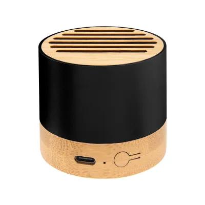 Wireless Speaker Bamboo Recycled Aluminum - 2 in - product view 6