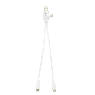 Charging Cable Recycled PVC Multi-Device Dual