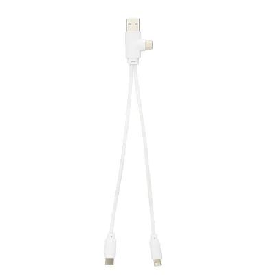 Charging Cable Recycled PVC Multi-Device Dual - product view 2