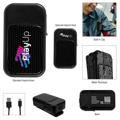 Clip-On Bluetooth Mini Speaker - 1.25 x 2.75 in