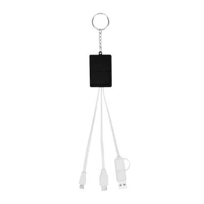 Multi-Device Charging Hub Keyring - 10 in - product view 2