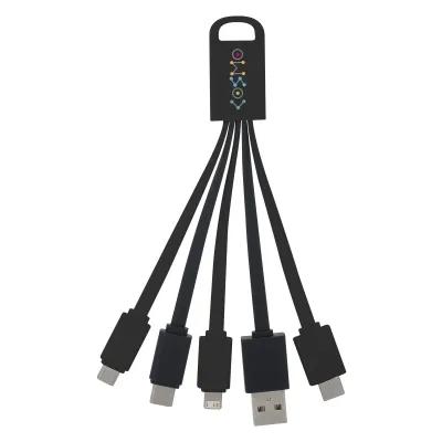 5-in-1 Multi-Device Charging Cable - 5.75 in