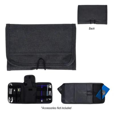 Tech Travel Organizer Bag 500D Polyester - 15 x 7.5 in - product view 3