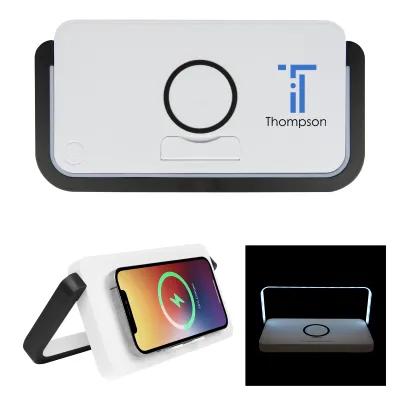 Desktop LED Lamp Wireless Charger Stand - 8.25 x 4.3 in