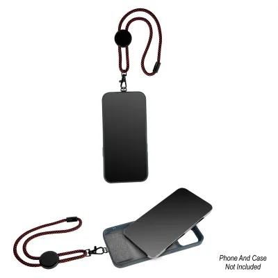 Recycled PET Phone Wristlet Tether Adjustable - 11 in - product view 6