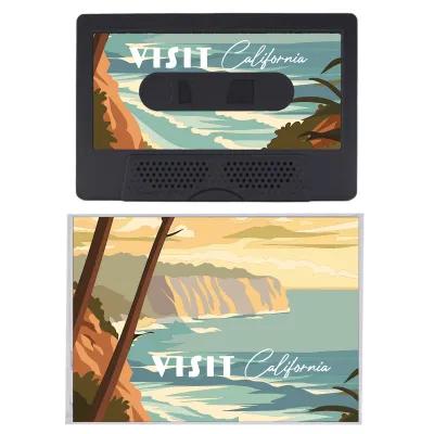 Mixtape Bluetooth Speaker Retro Design - 4 x 2.5 in