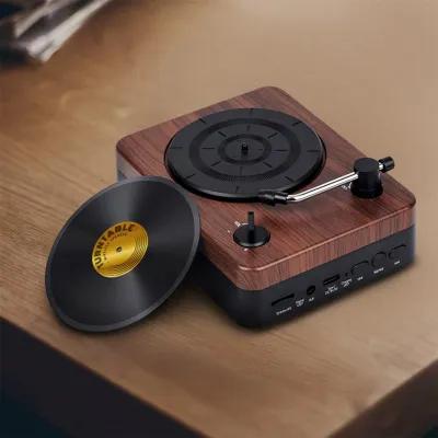 Turntable Wireless Speaker with Record Envelope - 5.25 in - product view 4
