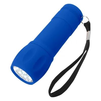 Rubberized LED Flashlight with Wrist Strap - 4 in - product view 2