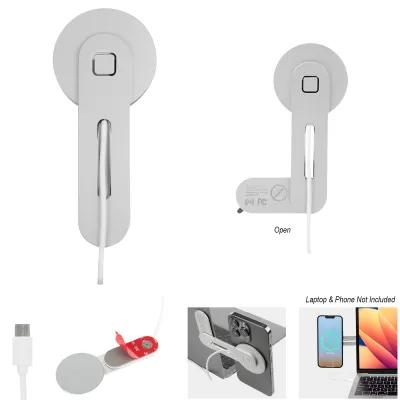 Monitor Mount Wireless Charger with Magnetic Pad - product view 2