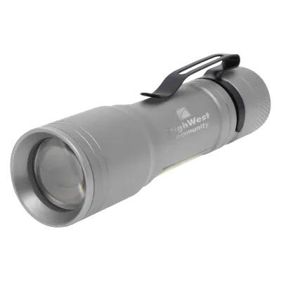 Focus Flashlight with COB Work Light - 3.5 in