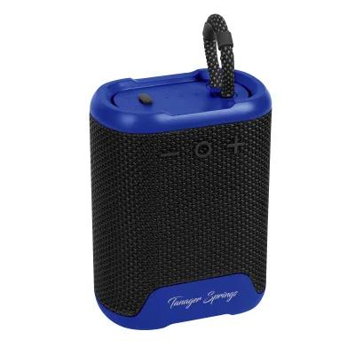 Bluetooth Speaker with Color Splash Design - 3 x 4 in