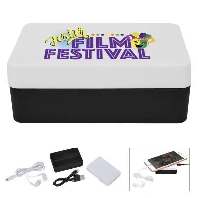 Wireless Charging Kit with Storage and Earbuds