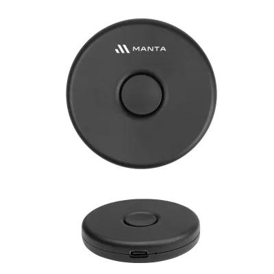 Spinner Wireless Charger Recycled ABS - 2.5 in - product view 2