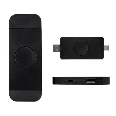 Spinner USB Hub Dual Input Recycled ABS - 3.5 in - product view 4