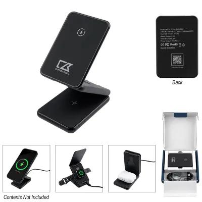 3-in-1 Magnetic Wireless Charger - 2.25 x 3.5 in - product view 1