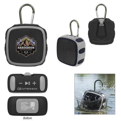 Waterproof Bluetooth Speaker with Carabiner - 3.75 in