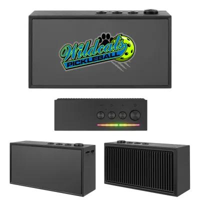 Bluetooth Speaker Light Up Recycled ABS - 4.5 in - product view 2