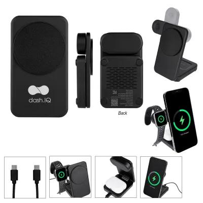 Foldable Magnetic Wireless Charger Recycled ABS