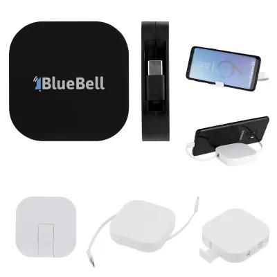 Retractable Charging Cable Phone Stand 60W - 2.5 in