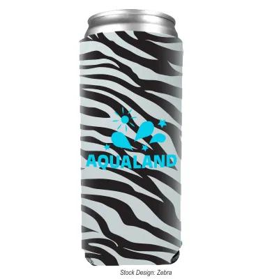 Custom Printed Koozie Slim Can Holder - 8 oz - promotional product with custom logo